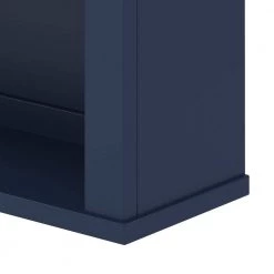 Foremost Lawson 24 in. W x 8 in. D x 28 in. H Bathroom Storage Wall Cabinet in Agean Blue -Bathroom Cabinets Shop aegean blue foremost bathroom wall cabinets lsbw2428 1d 1000