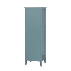 Home Decorators Collection Beverly 20 in. W x 16 in. D x 62 in. H Linen Cabinet in Aegean Teal -Bathroom Cabinets Shop aegean teal home decorators collection linen cabinets 20303 lt20 at 66 1000