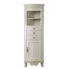 Home Decorators Collection Winslow 22 in. W x 14 in. D x 67.5 in. H Single Door Linen Cabinet in Antique White -Bathroom Cabinets Shop antique white home decorators collection linen cabinets bf 27005 aw 64 1000