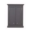 Water Creation Derby 24 in. W x 33 in. H x 8 in. D Bathroom Storage Toilet Topper in Cashmere Grey 2 Water Creation Derby 24 in. W x 33 in. H x 8 in. D Bathroom Storage Toilet Topper in Cashmere Grey -Bathroom Cabinets Shop cashmere grey water creation bathroom wall cabinets derby tt g 64 1000