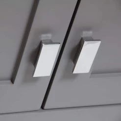 Water Creation Madison 24 in. W x 33 in. H x 8 in. D Bathroom Storage Toilet Topper in Cashmere Grey -Bathroom Cabinets Shop cashmere grey water creation bathroom wall cabinets madison tt g 1f 1000