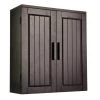 Elegant Home Fashions Americana 20 in. W x 22-1/2 in. H x 8 in. D Bathroom Storage Wall Cabinet in Dark Espresso 2 Elegant Home Fashions Americana 20 in. W x 22-1/2 in. H x 8 in. D Bathroom Storage Wall Cabinet in Dark Espresso -Bathroom Cabinets Shop dark espresso elegant home fashions bathroom wall cabinets 9hd695 64 1000