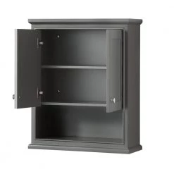 Bathroom Cabinets Shop -Bathroom Cabinets Shop dark gray with polished chrome trim wyndham collection bathroom wall cabinets wcs2020wcdk c3 1000