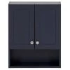 Glacier Bay Lancaster 20.5 in. W x 7.7 in D x 25.6 in. H Deep Blue Bathroom Storage Wall Cabinet -Bathroom Cabinets Shop deep blue glacier bay bathroom wall cabinets b25x20333 64 1000