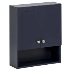 Glacier Bay Lancaster 20.5 in. W x 7.7 in D x 25.6 in. H Deep Blue Bathroom Storage Wall Cabinet -Bathroom Cabinets Shop deep blue glacier bay bathroom wall cabinets b25x20333 e1 1000