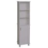Glacier Bay Shaker Style 16 in. W x 12 in. D x 62.25 in. H Linen Cabinet in Dove Gray -Bathroom Cabinets Shop dove gray glacier bay linen cabinets 5348gyhd 64 1000