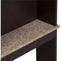 Hooseng Shccout 23.25 in. W x 7.5 in. D x 69 in. H Over-the-Toilet Wall Cabinet in Espresso -Bathroom Cabinets Shop espresso bathroom wall cabinets kimw409148881 76 1000