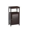 RiverRidge Home Ellsworth 18 in. W x 32-17/25 in. H x 11-4/5 in. D Bathroom Linen Storage Floor Cabinet in Espresso 2 RiverRidge Home Ellsworth 18 in. W x 32-17/25 in. H x 11-4/5 in. D Bathroom Linen Storage Floor Cabinet in Espresso -Bathroom Cabinets Shop espresso riverridge home linen cabinets 06 030 64 1000