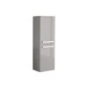 LaToscana Ambra 14-9/50 in. W Wall Mounted Linen Cabinet in Glossy Grey -Bathroom Cabinets Shop glossy grey latoscana bathroom wall cabinets amc023dg 64 1000