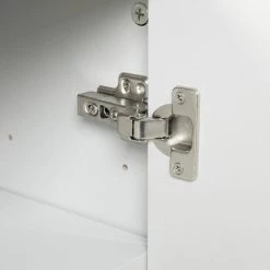 Aoibox 23.6 in. W x 9.7 in. D x 31.3 in. H Gray Open Style Shelf Cabinet Linen Cabinet with Adjustable Plates, Gray -Bathroom Cabinets Shop gray aoibox linen cabinets snmx823 66 1000