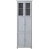 Home Decorators Collection Hampton Harbor Tall Cabinet with 25 in. W in Gray Finish 1 Home Decorators Collection Hampton Harbor Tall Cabinet with 25 in. W in Gray Finish -Bathroom Cabinets Shop gray home decorators collection linen cabinets bf 23930 gr 64 1000