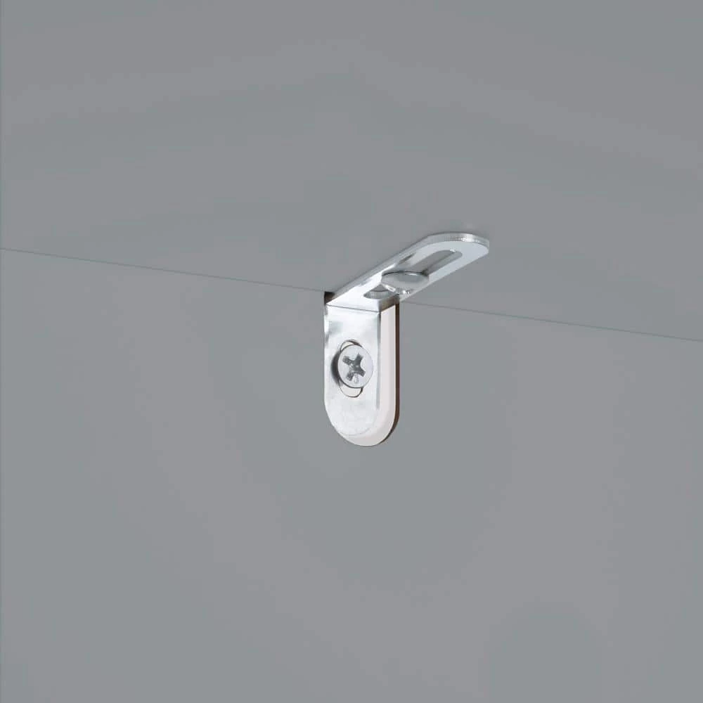 RiverRidge Home Somerset Collection 23.6 in. W x 40.12 in. H x 12 in. D 2-Door Floor Cabinet in Gray 4 RiverRidge Home Somerset Collection 23.6 in. W x 40.12 in. H x 12 in. D 2-Door Floor Cabinet in Gray - Image 2