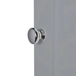 RiverRidge Home Ashland 22 in. W x 32 in. H Bathroom Linen Storage Floor Cabinet in Gray -Bathroom Cabinets Shop gray riverridge home linen cabinets 06 087 44 1000