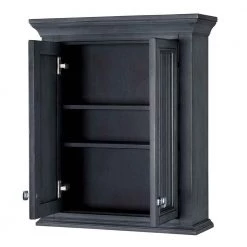 Foremost Brantley 24 in. W x 28 in. H Surface Mount Wall Cabinet in Harbor Blue 14 Foremost Brantley 24 in. W x 28 in. H Surface Mount Wall Cabinet in Harbor Blue -Bathroom Cabinets Shop harbor blue foremost bathroom wall cabinets babw2428 77 1000