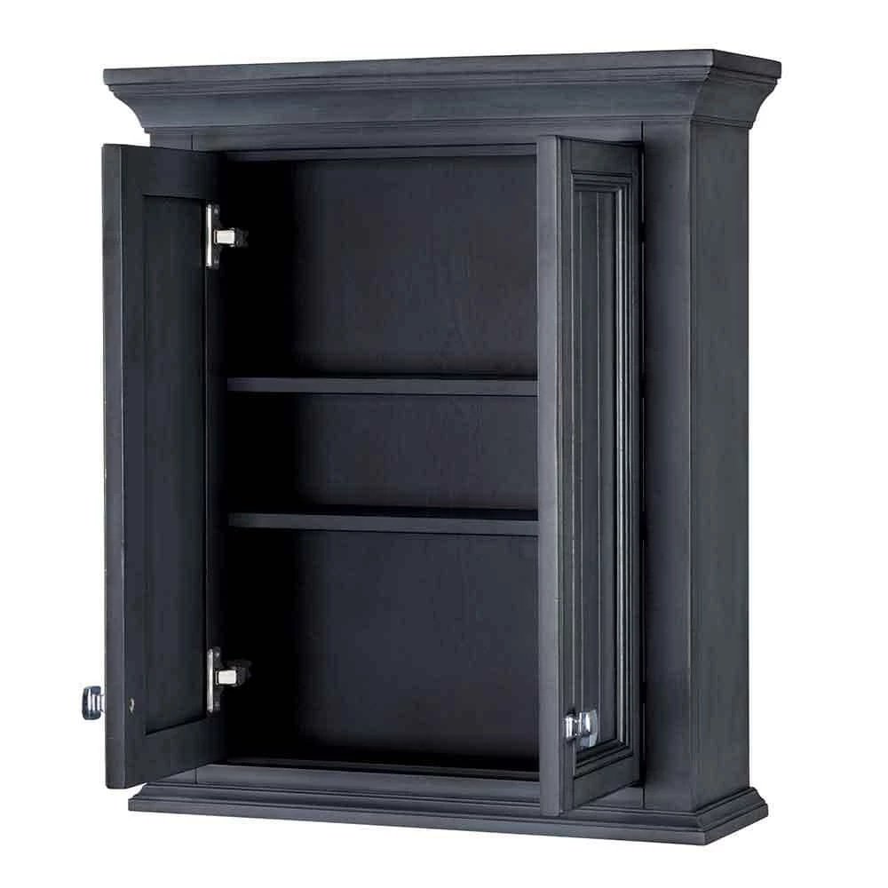 Foremost Brantley 24 in. W x 28 in. H Surface Mount Wall Cabinet in Harbor Blue 8 Foremost Brantley 24 in. W x 28 in. H Surface Mount Wall Cabinet in Harbor Blue - Image 6