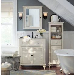 Home Decorators Collection Hamilton 18 in. W x 52-1/2 in. H Bathroom Linen Cabinet in Ivory 21 Home Decorators Collection Hamilton 18 in. W x 52-1/2 in. H Bathroom Linen Cabinet in Ivory -Bathroom Cabinets Shop ivory home decorators collection linen cabinets 1235100410 31 1000