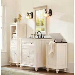 Home Decorators Collection Hamilton 18 in. W x 52-1/2 in. H Bathroom Linen Cabinet in Ivory 19 Home Decorators Collection Hamilton 18 in. W x 52-1/2 in. H Bathroom Linen Cabinet in Ivory -Bathroom Cabinets Shop ivory home decorators collection linen cabinets 1235100410 44 1000