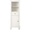 Home Decorators Collection Hamilton 18 in. W x 52-1/2 in. H Bathroom Linen Cabinet in Ivory 2 Home Decorators Collection Hamilton 18 in. W x 52-1/2 in. H Bathroom Linen Cabinet in Ivory -Bathroom Cabinets Shop ivory home decorators collection linen cabinets 1235100410 64 1000
