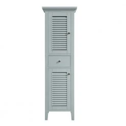 Home Decorators Collection Fallworth 22 in. W x 18-1/10 in. D x 65 in. H Floor Linen Tower in Light Green -Bathroom Cabinets Shop light green home decorators collection linen cabinets 19115 lt22 lg c3 1000