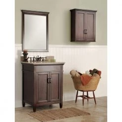 Home Decorators Collection Ashburn 23-1/2 in. W Bathroom Storage Wall Cabinet in Mahogany 21 Home Decorators Collection Ashburn 23-1/2 in. W Bathroom Storage Wall Cabinet in Mahogany -Bathroom Cabinets Shop mahogany home decorators collection bathroom wall cabinets asgw2327 31 1000