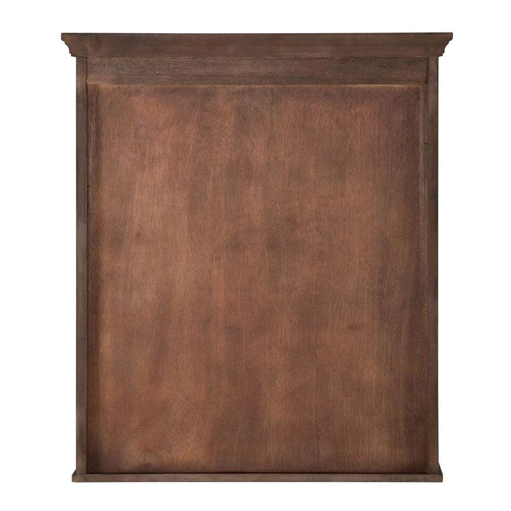 Home Decorators Collection Ashburn 23-1/2 in. W Bathroom Storage Wall Cabinet in Mahogany 7 Home Decorators Collection Ashburn 23-1/2 in. W Bathroom Storage Wall Cabinet in Mahogany - Image 5