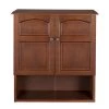 Teamson Home Martha 22.25 in. W x 25 in. H x 8 in. D Bathroom Removable Wall Cabinet in Mahogany -Bathroom Cabinets Shop mahogany teamson home bathroom wall cabinets dh 105ba 64 1000