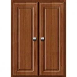 Simplicity by Strasser Ultraline 18 in. W x 5.5 in. D x 25 in. H Simplicity Wall Cabinet/Toilet Topper/Over the John in Medium Alder