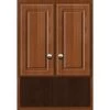 Simplicity by Strasser Ultraline 18 in. W x 8.5 in. D x 26 in. H Simplicity Wall Cabinet/Toilet Topper/Over the John in Medium Alder -Bathroom Cabinets Shop medium alder simplicity by strasser bathroom wall cabinets 01 752 2 64 1000