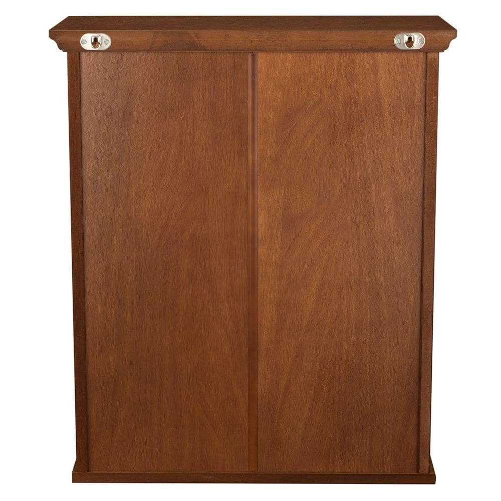 Unbranded Aida 20-1/2 in. W x 24 in. H x 8-1/2 in. D Bathroom Storage Wall Cabinet in Oil Oak Color 4 Unbranded Aida 20-1/2 in. W x 24 in. H x 8-1/2 in. D Bathroom Storage Wall Cabinet in Oil Oak Color - Image 2