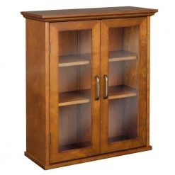 Unbranded Aida 20-1/2 in. W x 24 in. H x 8-1/2 in. D Bathroom Storage Wall Cabinet in Oil Oak Color 12 Unbranded Aida 20-1/2 in. W x 24 in. H x 8-1/2 in. D Bathroom Storage Wall Cabinet in Oil Oak Color -Bathroom Cabinets Shop oil oak bathroom wall cabinets hdt540 c3 1000