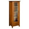 Teamson Home Aida 48-1/2 in. H x 17. in W x 13-1/2 in. D Bathroom Linen Storage Cabinet in Oil Oak -Bathroom Cabinets Shop oil oak teamson home linen cabinets hdt543 64 1000