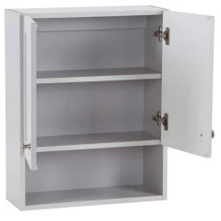 Glacier Bay Lancaster 20.5 in. W Over the John Wall Cabinet in Pearl Gray -Bathroom Cabinets Shop pearl gray glacier bay bathroom wall cabinets lcoj25 pg 77 1000