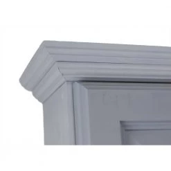 WG Wood Products Atwater 4.25 x 17 x 49.5 Primed Gray On the Wall Cabinet -Bathroom Cabinets Shop primed gray wg wood products bathroom wall cabinets atw 248 primed 44 1000