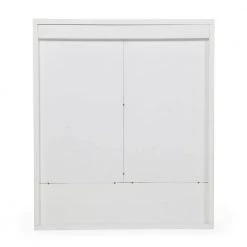 Simpli Home Draper 28 in. H x 24 in. W Double Door Wall Bath Cabinet in Pure White 19 Simpli Home Draper 28 in. H x 24 in. W Double Door Wall Bath Cabinet in Pure White -Bathroom Cabinets Shop pure white simpli home bathroom wall cabinets axcbcdrp 04 44 1000