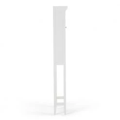 Simpli Home Acadian 68.4 in. H x 27.6 in. W Over The Toilet Space Saver Bath Cabinet in Pure White -Bathroom Cabinets Shop pure white simpli home bathroom wall cabinets axcbsaca07 wh c3 1000
