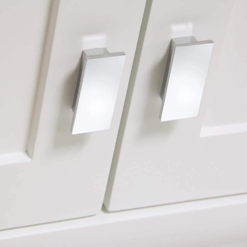 Water Creation Madison 24 in. W x 33 in. H x 8 in. D Bathroom Storage Toilet Topper in White 6 Water Creation Madison 24 in. W x 33 in. H x 8 in. D Bathroom Storage Toilet Topper in White - Image 4