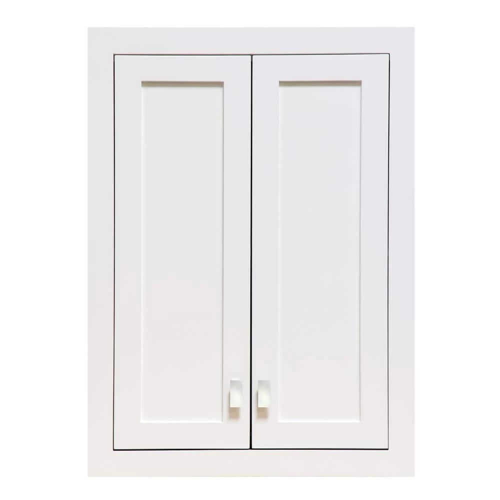 Water Creation Madison 24 in. W x 33 in. H x 8 in. D Bathroom Storage Toilet Topper in White 3 Water Creation Madison 24 in. W x 33 in. H x 8 in. D Bathroom Storage Toilet Topper in White