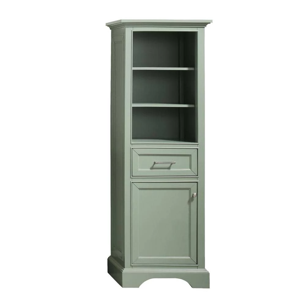 Home Decorators Collection Windlowe 22 in. W x 16 in. D x 65 in. H Floor Linen Tower in Sea Green 3 Home Decorators Collection Windlowe 22 in. W x 16 in. D x 65 in. H Floor Linen Tower in Sea Green