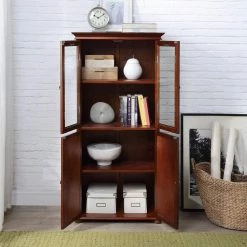 Home Decorators Collection Hampton Harbor 25 in. W Linen Cabinet in Sequoia 11 Home Decorators Collection Hampton Harbor 25 in. W Linen Cabinet in Sequoia -Bathroom Cabinets Shop sequoia home decorators collection linen cabinets bf 20191 sq 4f 1000