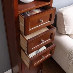 Home Decorators Collection Hampton Harbor 15 in. W x 10 in. D x 67-1/2 in. H Linen Cabinet in Sequoia -Bathroom Cabinets Shop sequoia home decorators collection linen cabinets bf 21891 sq 44 1000