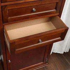 Home Decorators Collection Hampton Harbor 22 in. W x 10 in. D x 67-1/2 in. H Linen Cabinet in Sequoia -Bathroom Cabinets Shop sequoia home decorators collection linen cabinets bf 21892 sq 4f 1000