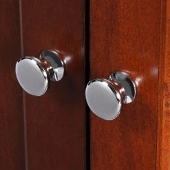 Home Decorators Collection Hampton Harbor 25 in. W 4-Door Tall Cabinet in Sequoia -Bathroom Cabinets Shop sequoia home decorators collection linen cabinets bf 22673 sq 44 1000