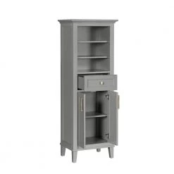 Home Decorators Collection Grayson 23 in. W x 16 in. D x 60 in. H Linen Cabinet in Storm Gray 15 Home Decorators Collection Grayson 23 in. W x 16 in. D x 60 in. H Linen Cabinet in Storm Gray -Bathroom Cabinets Shop storm gray home decorators collection linen cabinets 20305 lt23 st 77 1000