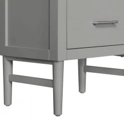 Home Decorators Collection Nova 23 in. W x 16 in. D x 60 in. H Storm Gray Linen Cabinet -Bathroom Cabinets Shop storm gray home decorators collection linen cabinets 21038 lt23 st 1d 1000