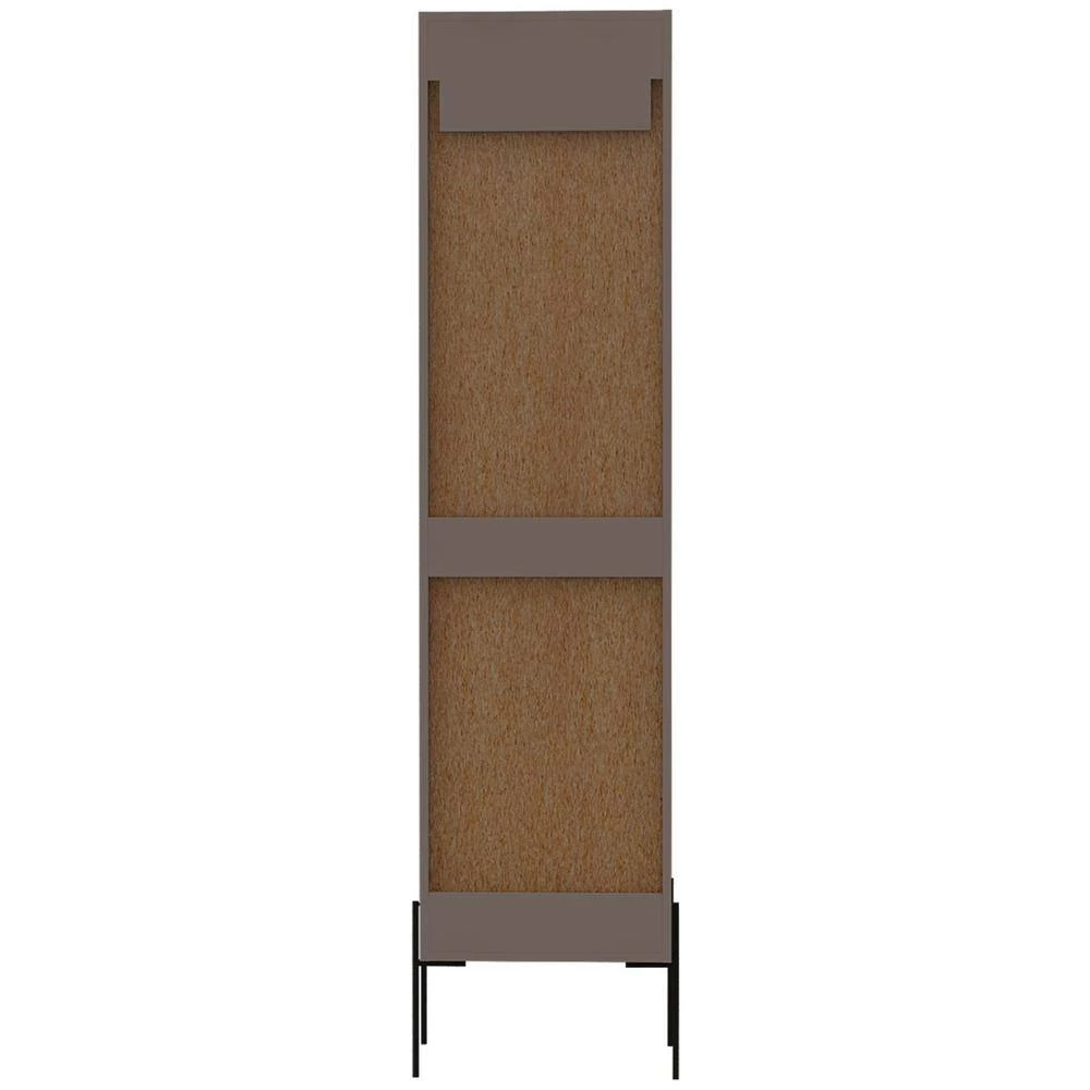 RST Brands Svedin 18 in. W x 13 in. D x 71 in. H Free Standing Tall Bathroom Linen Cabinet in Taupe 8 RST Brands Svedin 18 in. W x 13 in. D x 71 in. H Free Standing Tall Bathroom Linen Cabinet in Taupe - Image 6