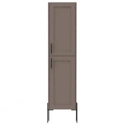 RST Brands Svedin 18 in. W x 13 in. D x 71 in. H Free Standing Tall Bathroom Linen Cabinet in Taupe 13 RST Brands Svedin 18 in. W x 13 in. D x 71 in. H Free Standing Tall Bathroom Linen Cabinet in Taupe -Bathroom Cabinets Shop taupe rst brands linen cabinets sl lcab 1 tpe c3 1000