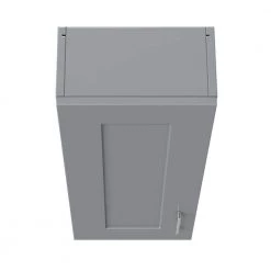 Home Decorators Collection Hawthorne 12 in. W Wall Cabinet in Twilight Gray -Bathroom Cabinets Shop twilight gray home decorators collection bathroom wall cabinets 30672 a0 1000