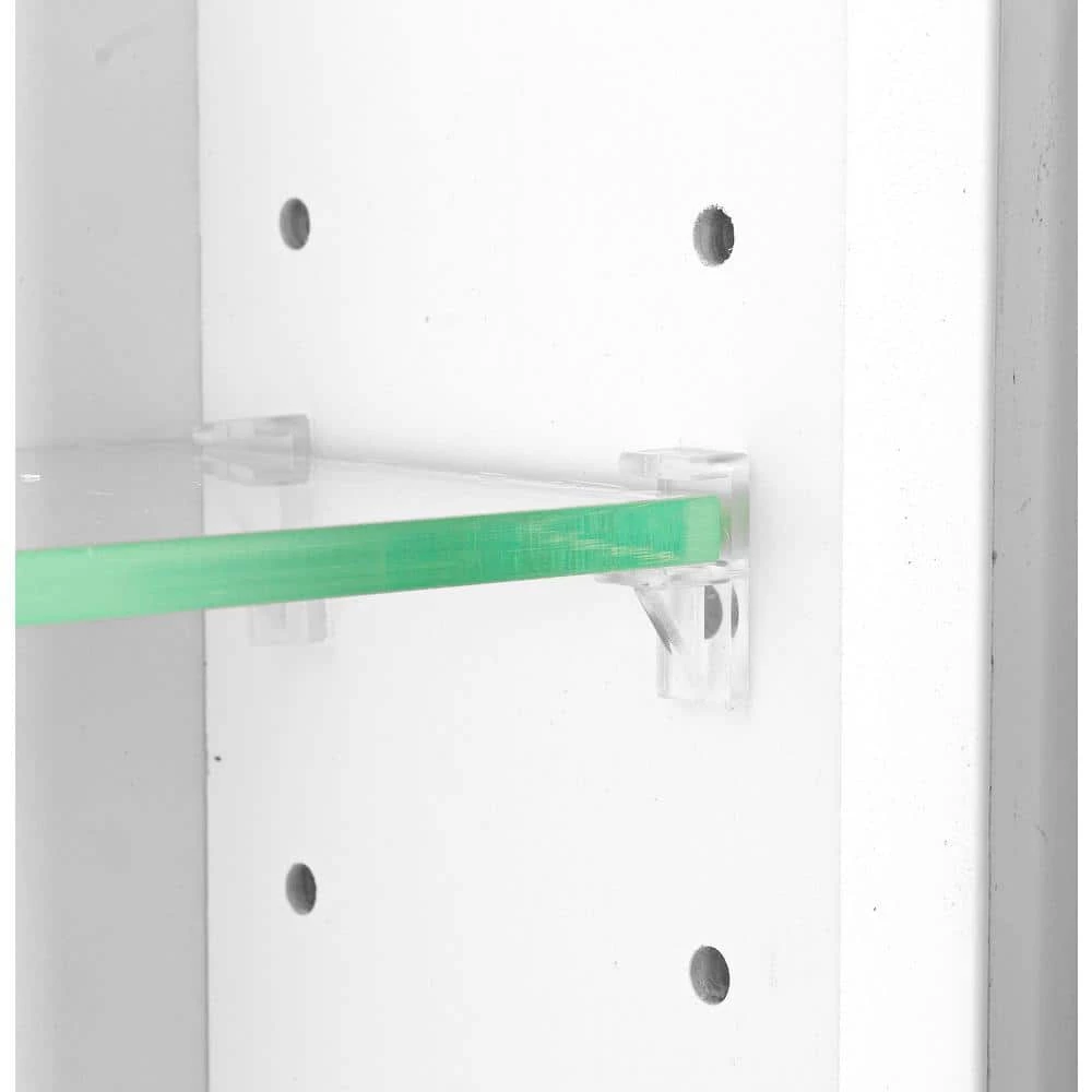 WG Wood Products Atwater 4.25 x 17 x 43.5 Unfinished Wood On the Wall Cabinet 8 WG Wood Products Atwater 4.25 x 17 x 43.5 Unfinished Wood On the Wall Cabinet - Image 6