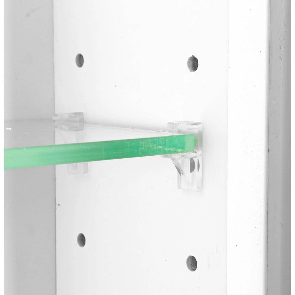 WG Wood Products Leesburg 4.25 in. x 15.5 in. x 49.5 in. Wood on the Wall Cabinet in Unfinished 8 WG Wood Products Leesburg 4.25 in. x 15.5 in. x 49.5 in. Wood on the Wall Cabinet in Unfinished - Image 6