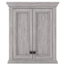 Foremost Ellery 24 in. W x 8 in. D x 28 in. H Gray Bathroom Storage Wall Cabinet in Vintage Grey -Bathroom Cabinets Shop vintage grey foremost bathroom wall cabinets ebgw2428 c3 1000